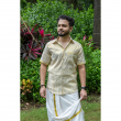 Kerala Striped Kasavu Cotton Half Sleeve Shirt
