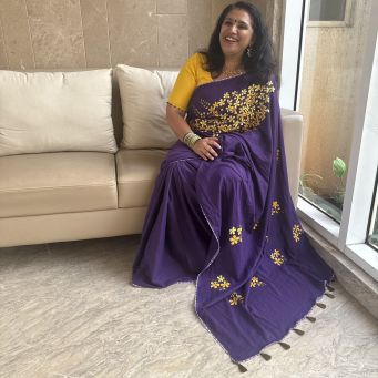 Hand Painted Sarees