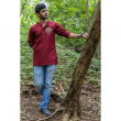 Super Soft Giza Cotton Padayani Loop Sleeve Short Maroon Kurta