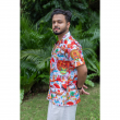 Kerala Kuthampally Cotton Multifaceted Light Kerala Art Notch Collar Half Sleeve Shirt