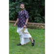 Kerala Kuthampally Cotton Theyyam Notch Collar Half Sleeve Shirt