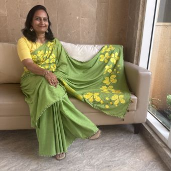 NichePlus Signature Hand-Painted Sarees