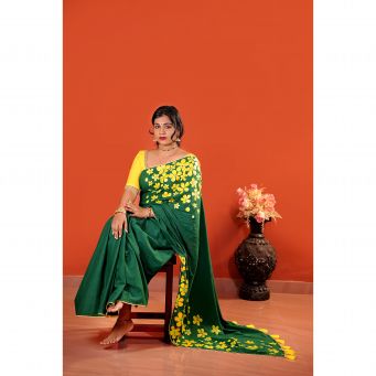 NichePlus Signature Hand-Painted Sarees