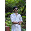Super Soft Giza Cotton Embroidered Floral Brown Motif Full Sleeve With Zari Off White Shirt